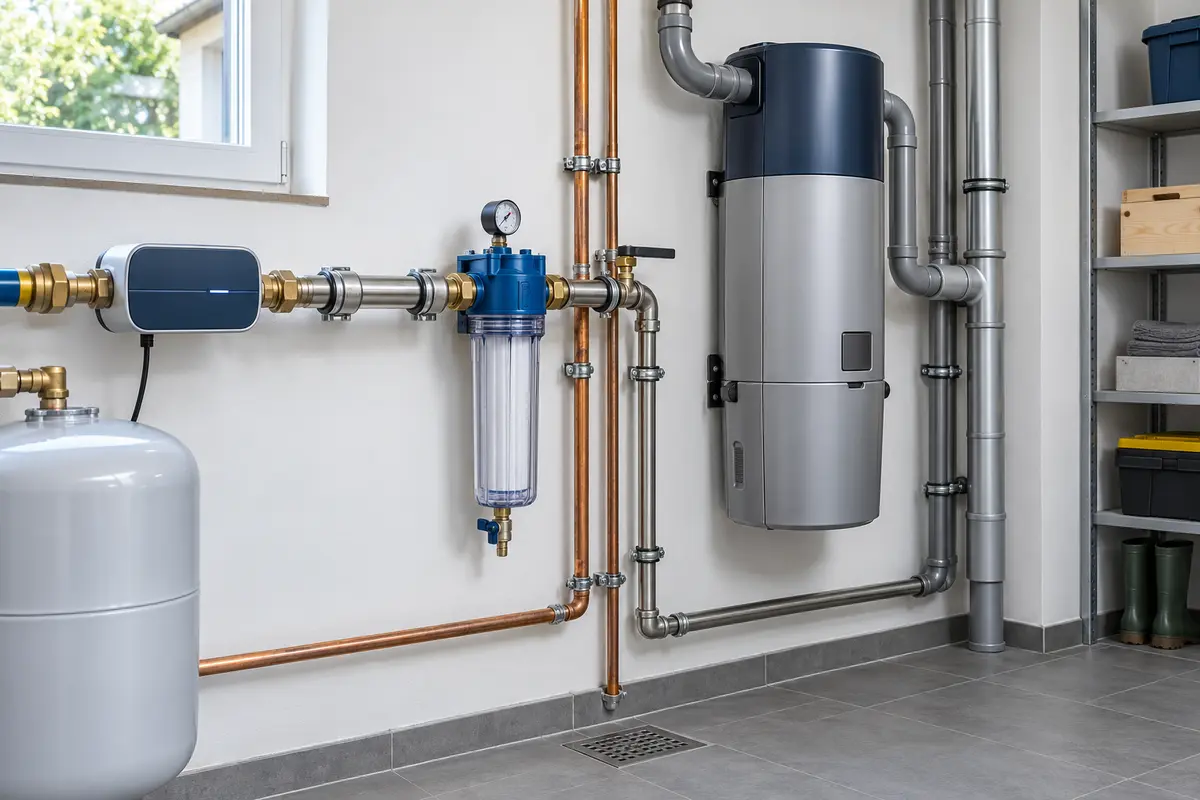 Moderne Haustechnik für Wasser und Wohnkomfort