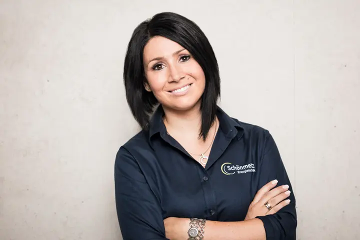 Betty Schönmetz vom Team Energietechnik Schönmetz