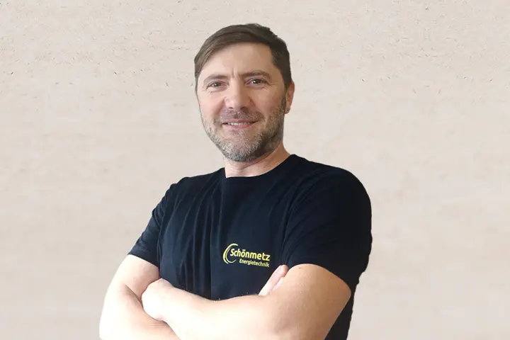 Igor vom Team Energietechnik Schönmetz