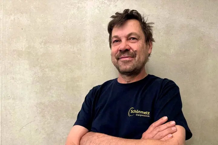 Krzysztof vom Team Energietechnik Schönmetz