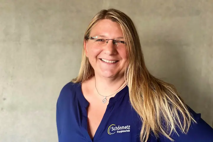 Natalie vom Team Energietechnik Schönmetz