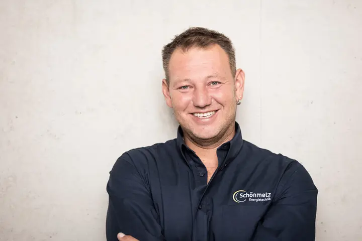 Tobias Schönmetz vom Team Energietechnik Schönmetz
