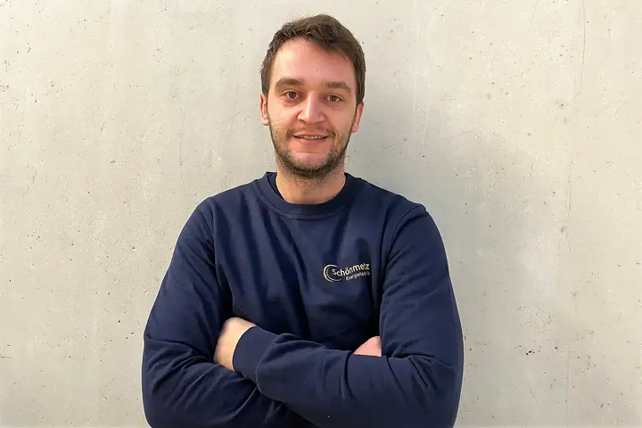 Zahid vom Team Energietechnik Schönmetz